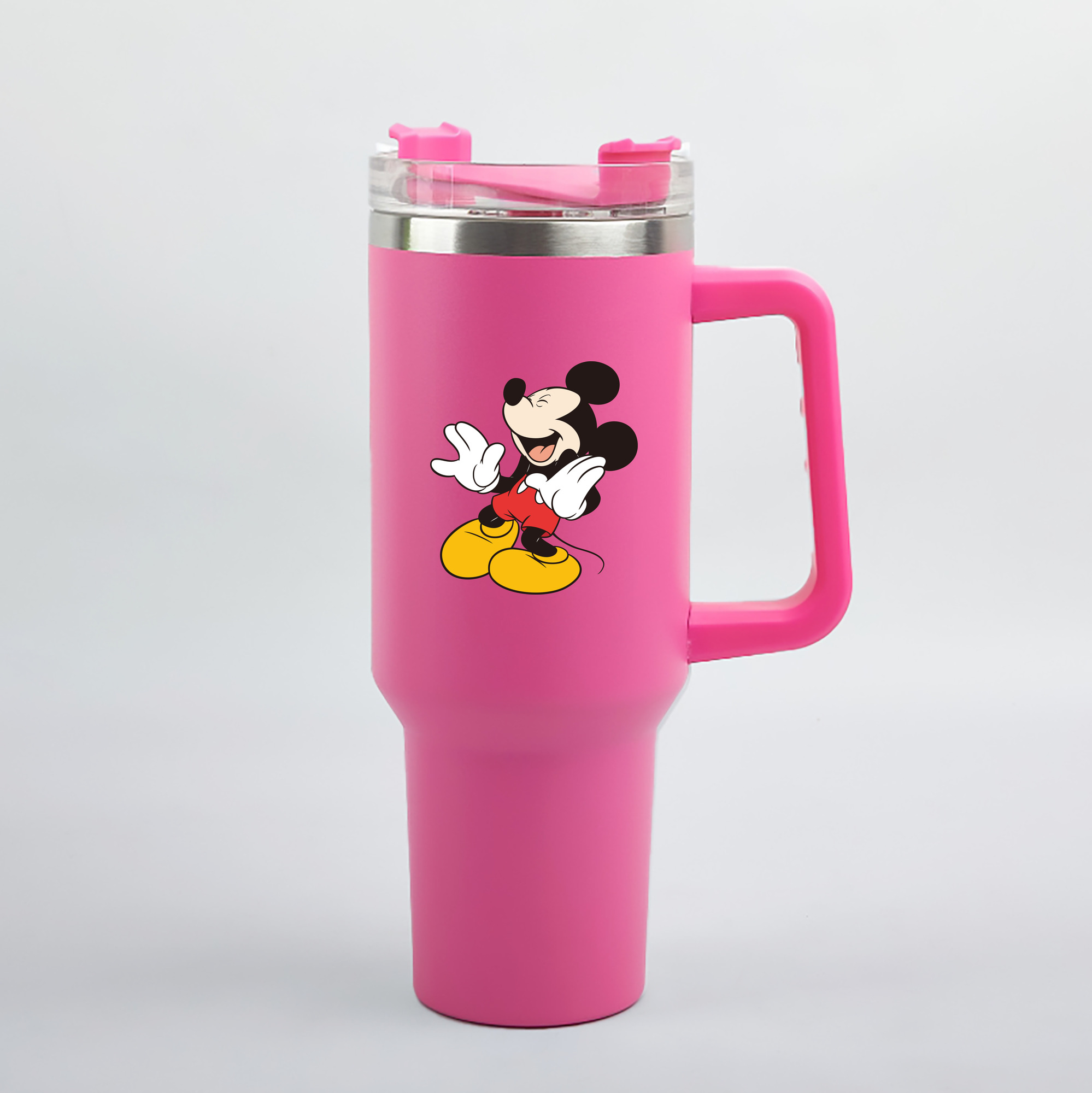 （画像用） ミッキーマウス Mickey Mouse 1200mL車用タンブラー（カラープリント）
